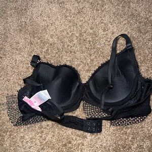 Elegant Black Lace Bra